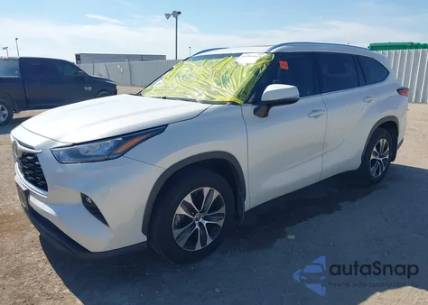 2020 Toyota Highlander Xle из США, поврежденный, VIN 5TDGZRAH8LS501345